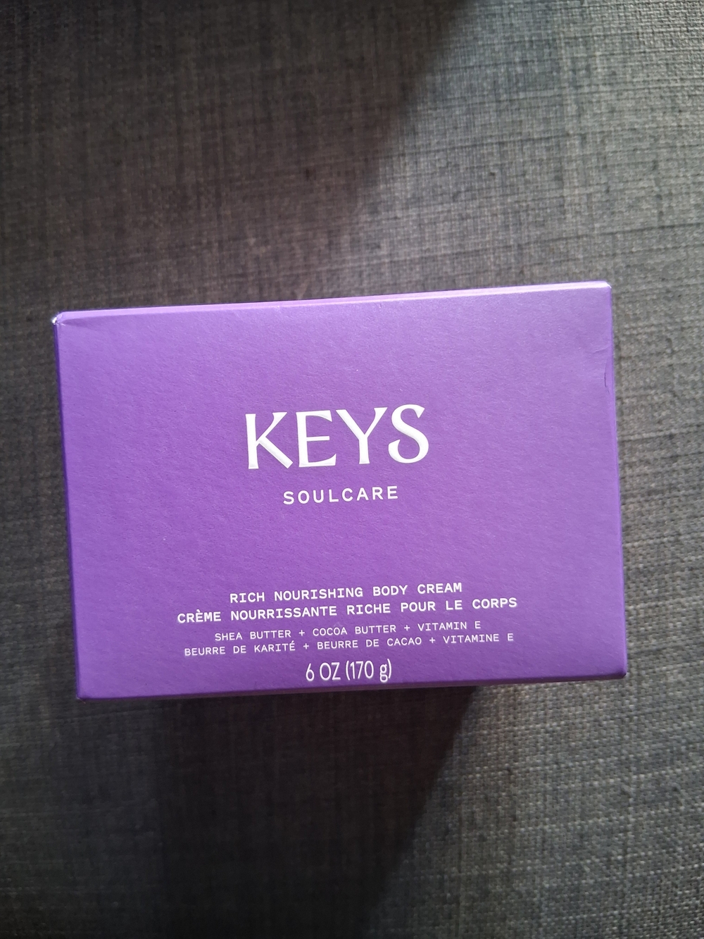 NEW SEALED Keys Soulcare Rich Nourishing Body Cream BNIB